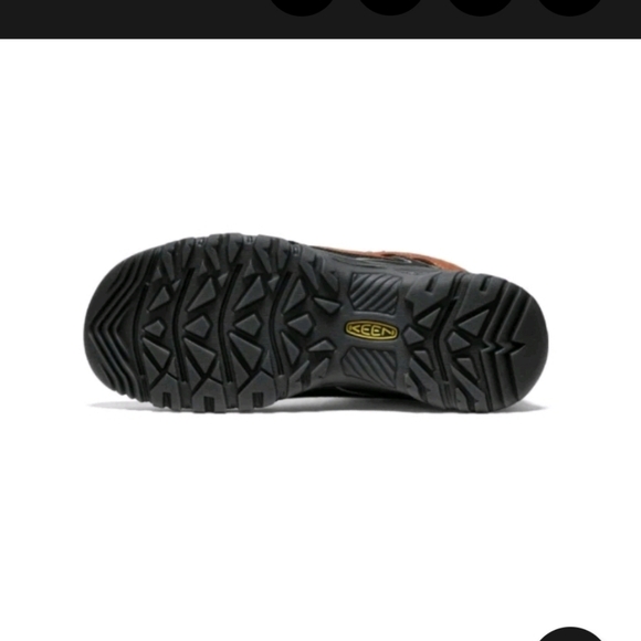 Keen Men’s Targhee IV Waterproof Hiking Boot - Bison Black - Picture 4 of 7